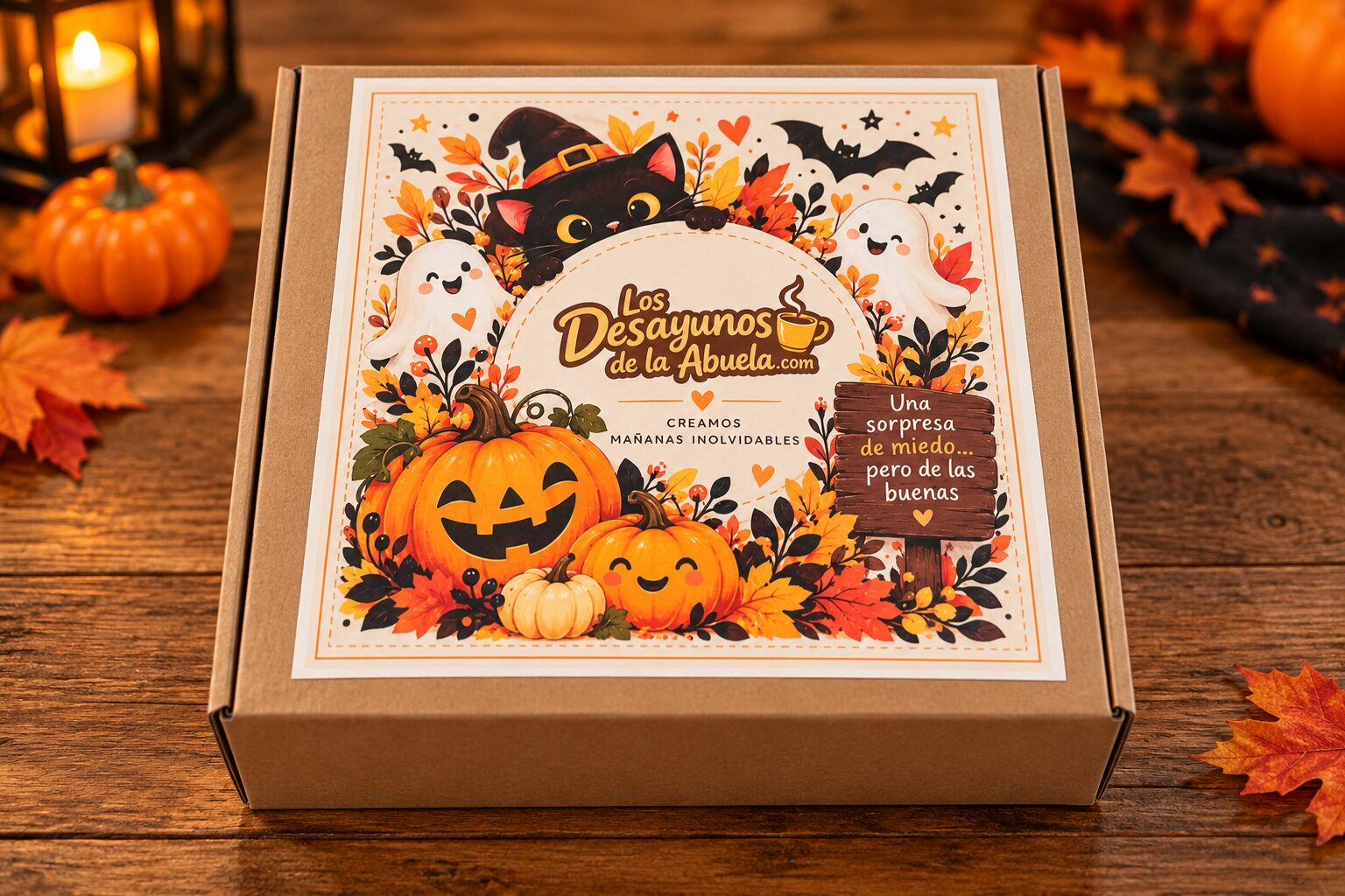 Caja de desayunos Halloween